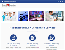 Tablet Screenshot of drsconnection.com